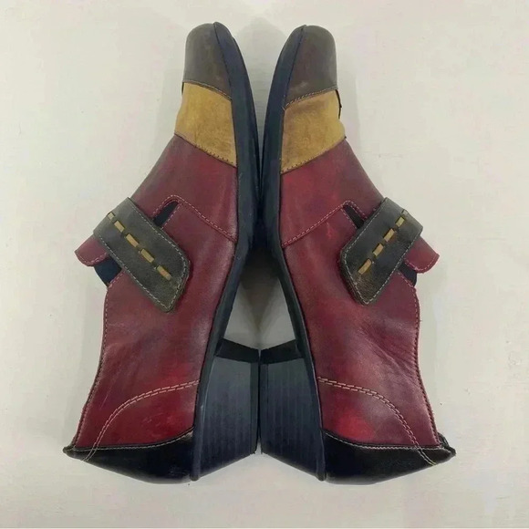 Remonte Patchwork Leather Slip On Shoe Women’s Size 41 or US 10 - Picture 6 of 14